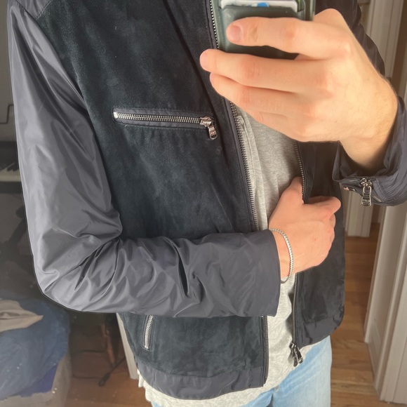 Micheal Kors Indian Goat Suede Jacket - Picture 7 of 11